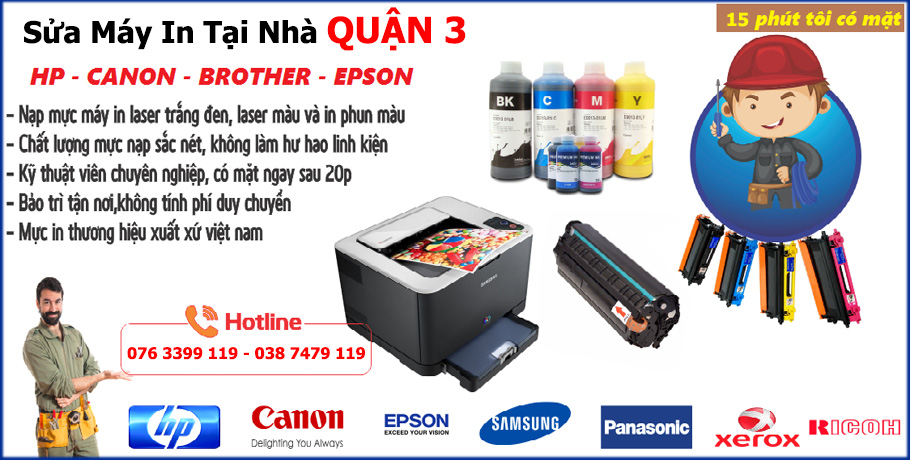 Sửa Máy Tính Laptop – Đổ Mực – Sửa Chữa Máy In Hoàng Hà